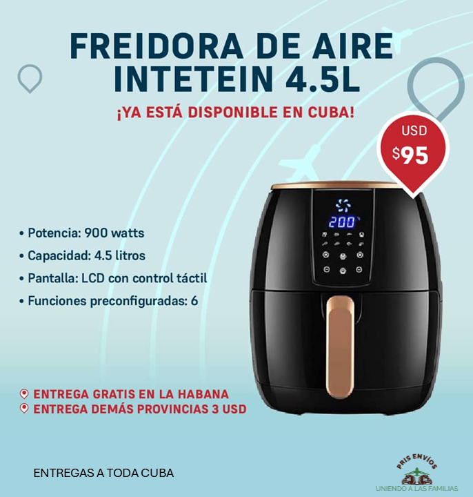 FREIDORA DE AIRE 4.5L
