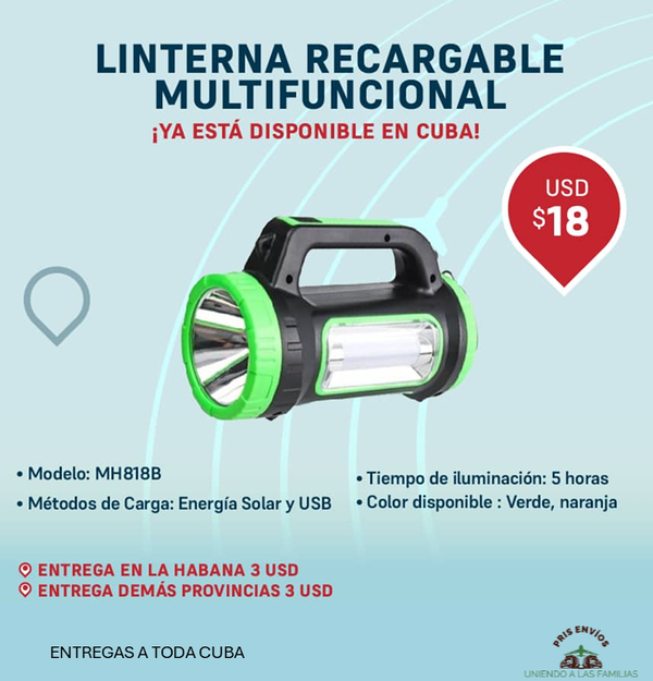 LINTERNA RECARGABLE