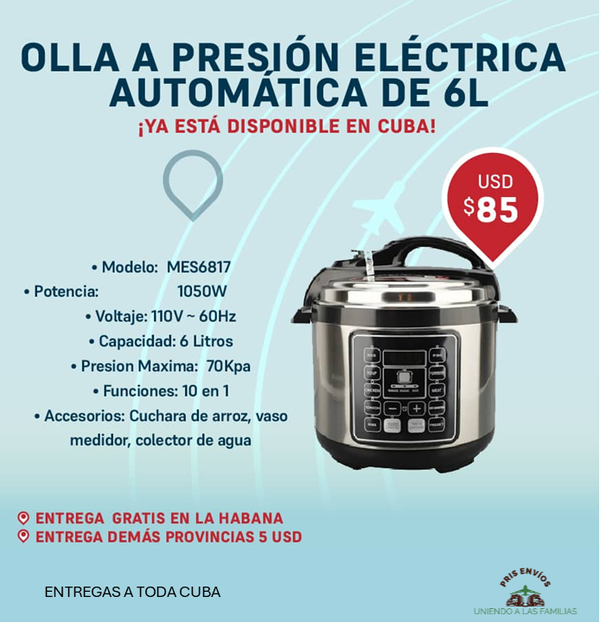 OLLA A PRESIÓN 6L
