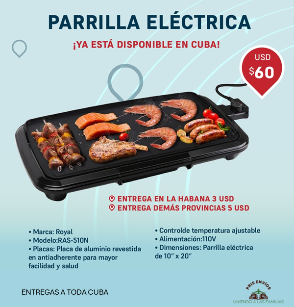 PARRILA ELÉCTRICA