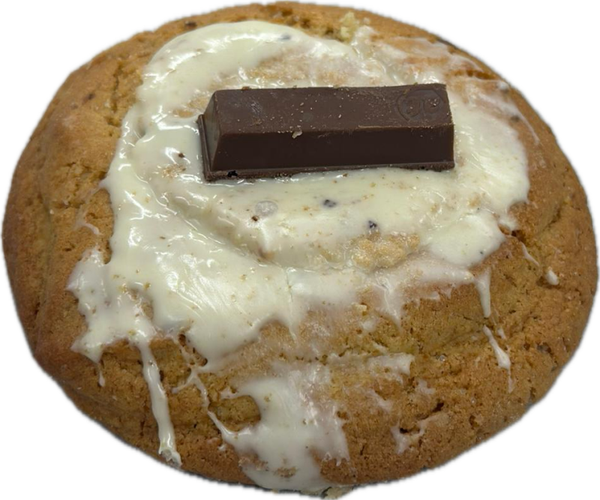 witte choco kitkat proteine lava koek - box van 2