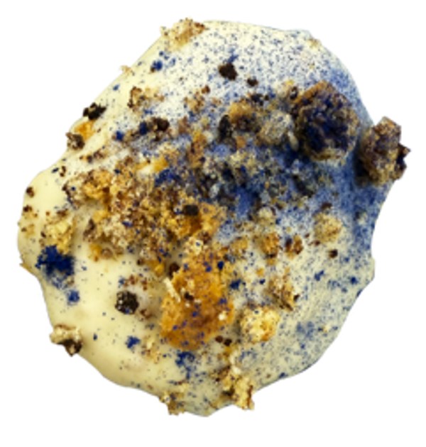 PUCKY blueberry crumble