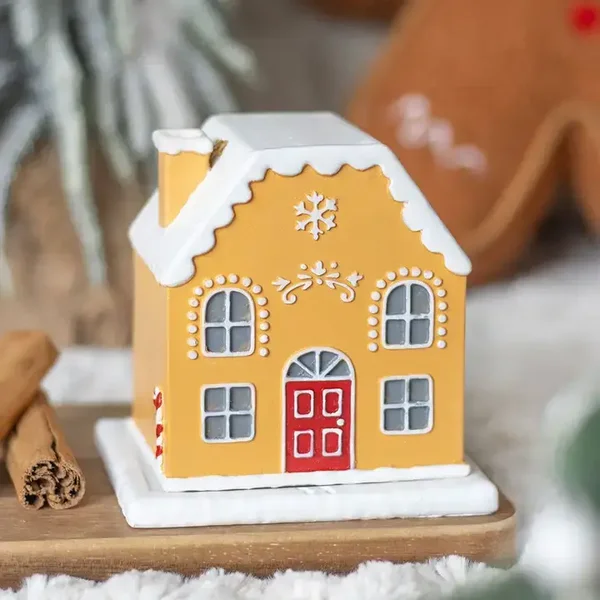Porte encens Maison pain d'épices