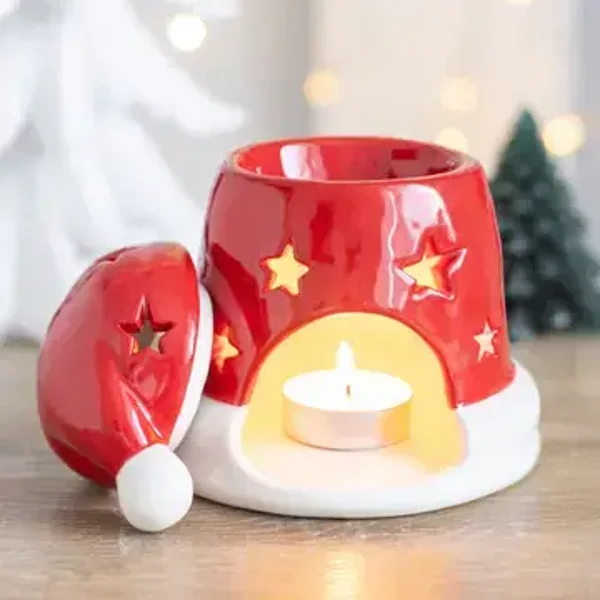 Brûle parfum bonnet du Père-Noël