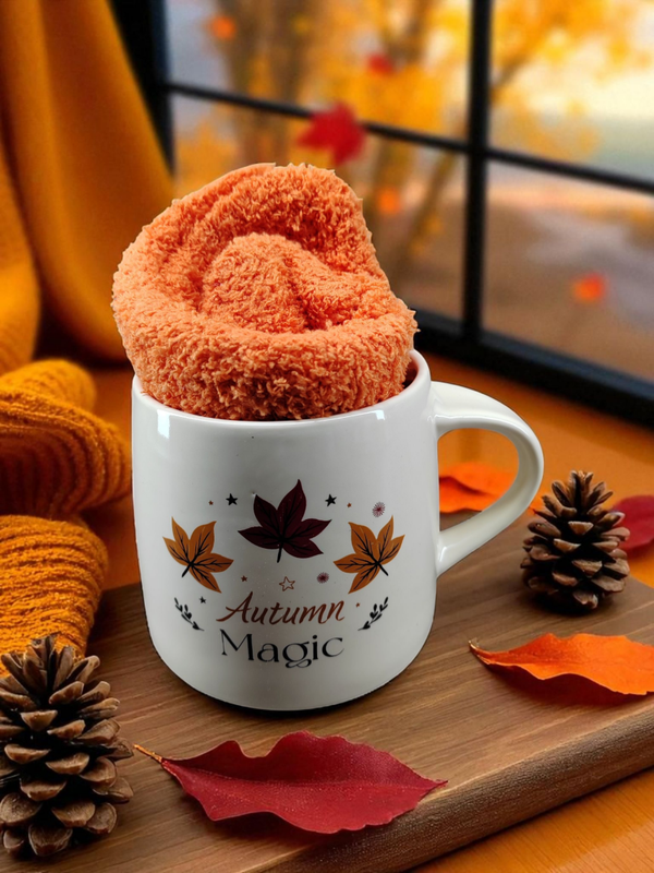 Ensemble Mug et Chaussettes Autumn Magic