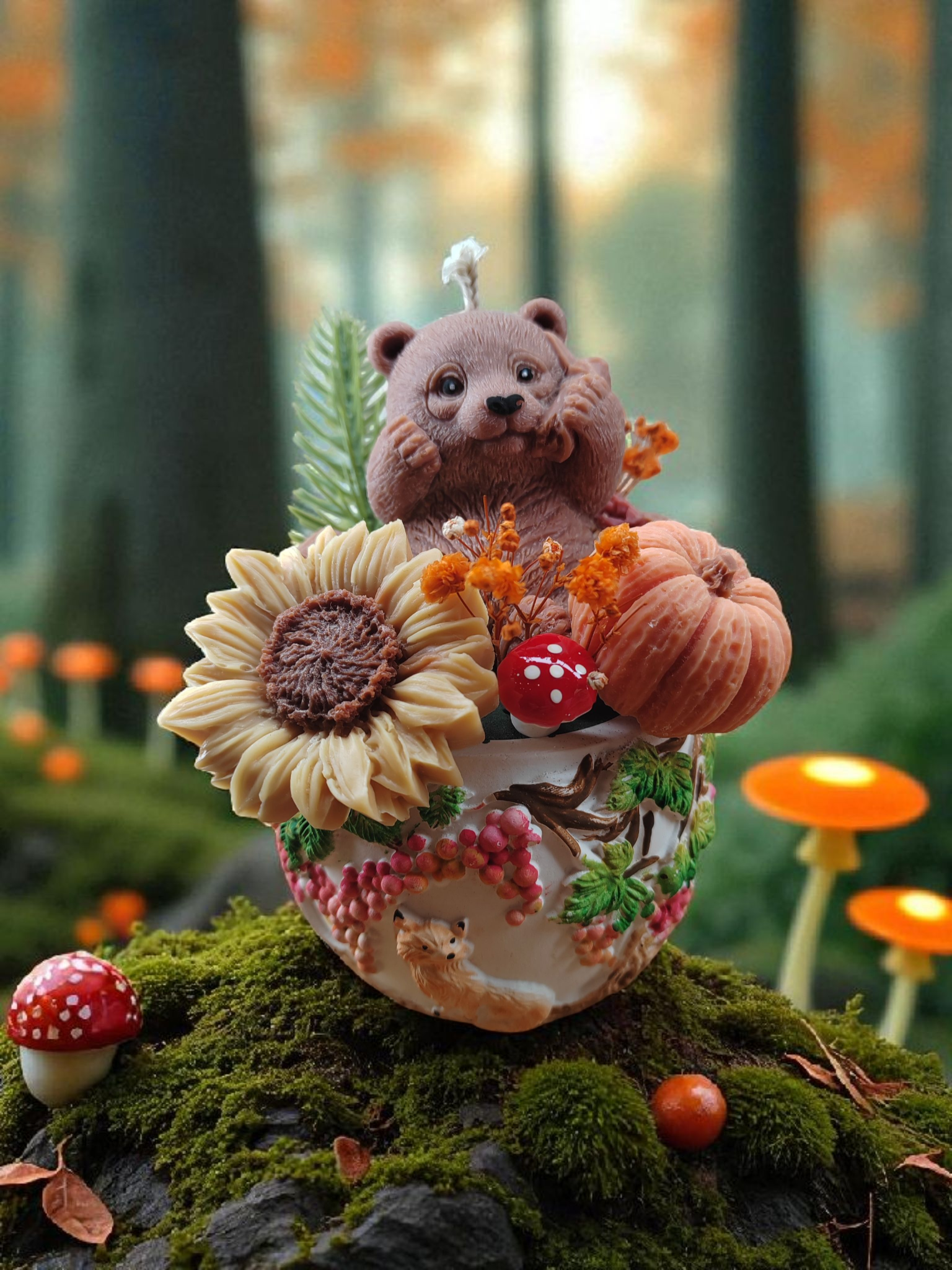 Bouquet Ours Spiced Pumpkin