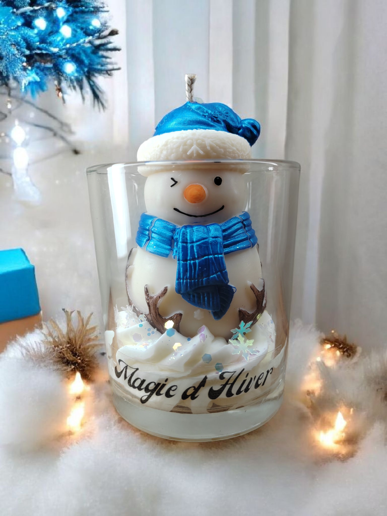 Bougie Magie d'Hiver
