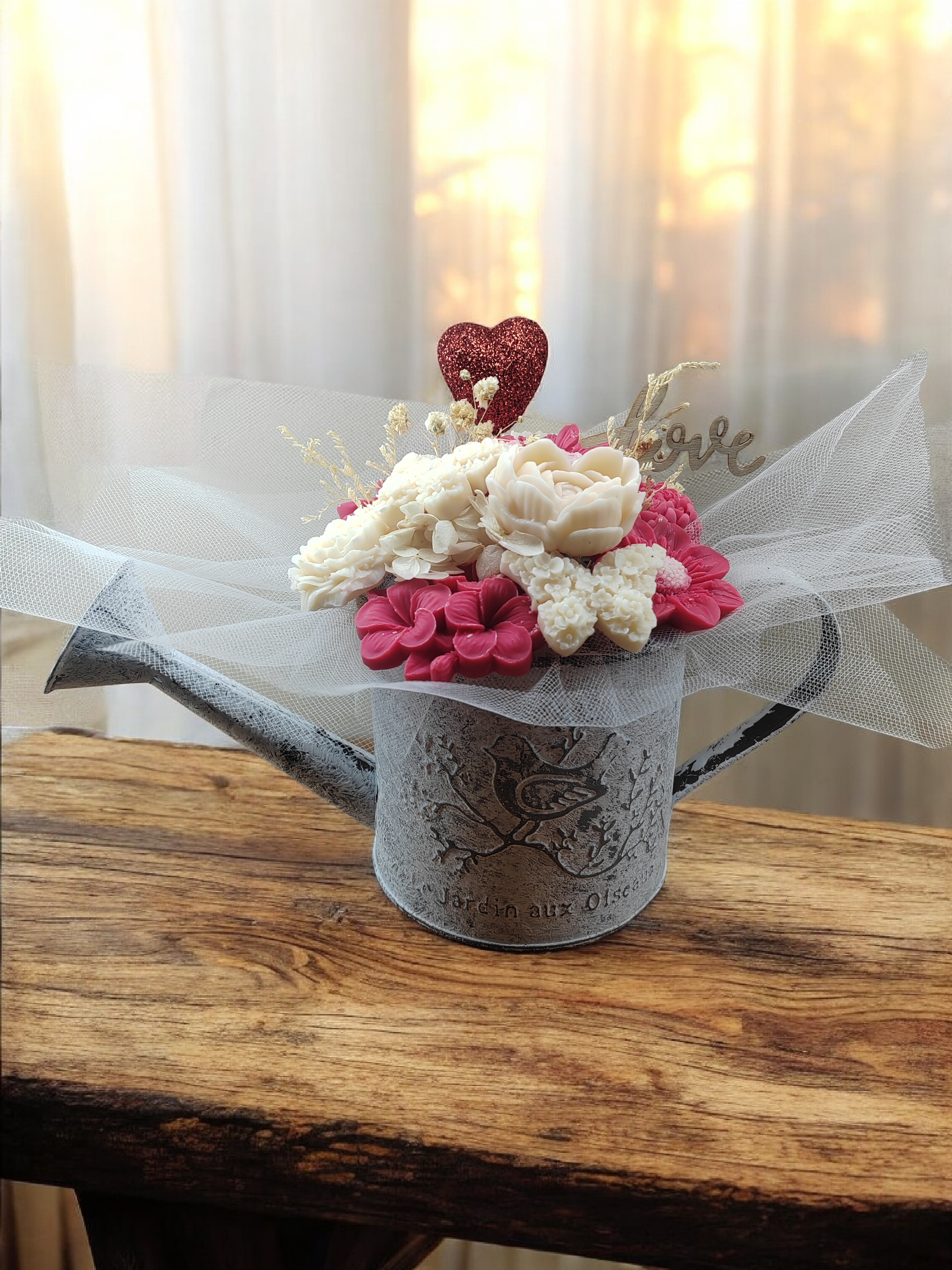 Bouquet St Valentin Cerise Noire Explosive