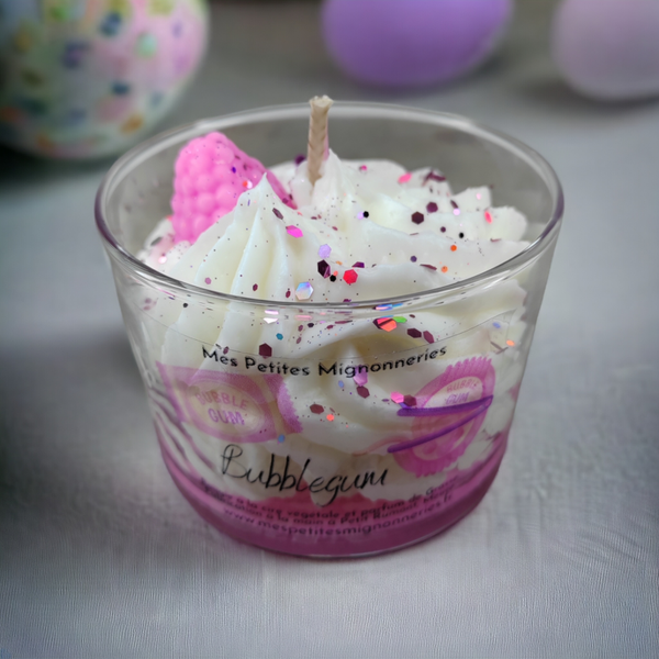 Bougie Bubblegum fraise