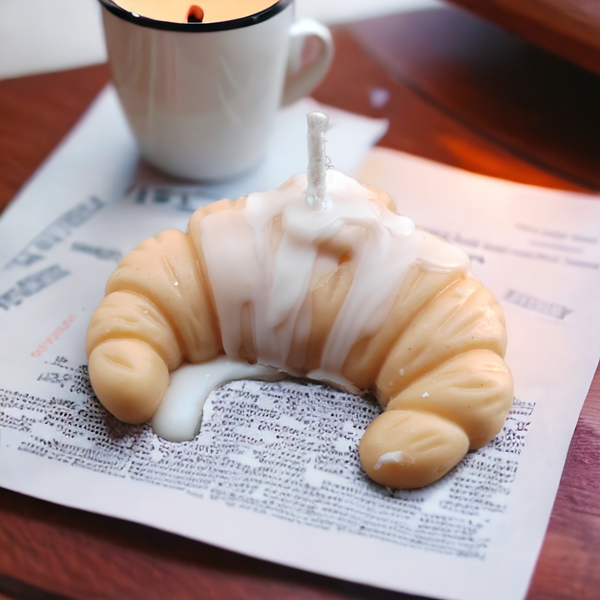 Bougie croissant Muffin Myrtille
