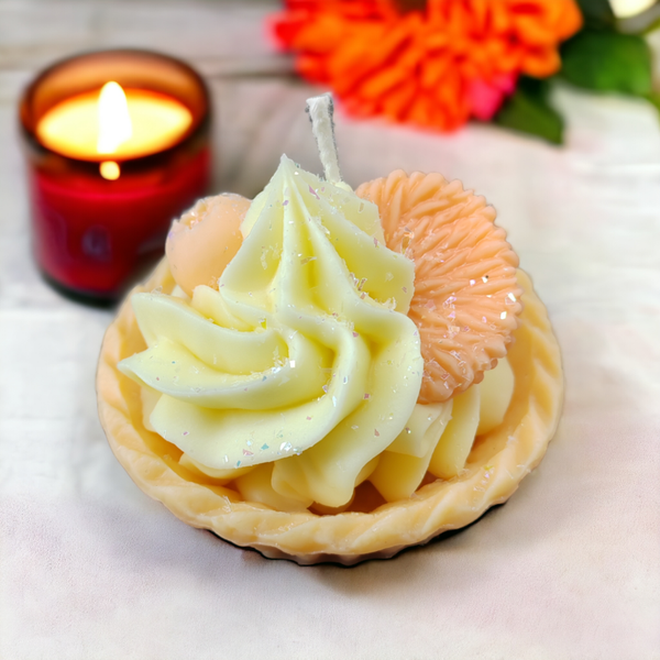 Bougie tartelette Cupcake Clémentine