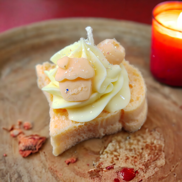 Bougie brioche Cupcake Clémentine