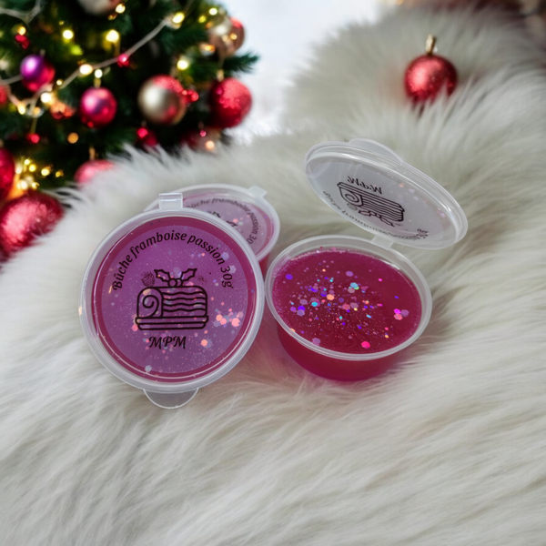 Jelly Bûche framboise-passion