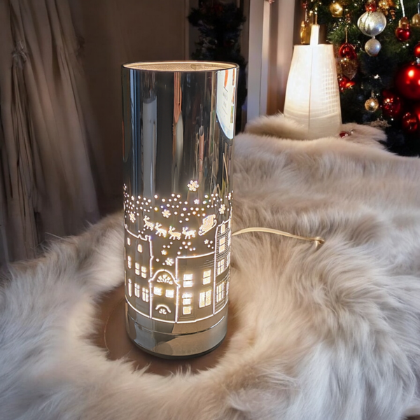 Lampe à parfum électrique Christmas Village