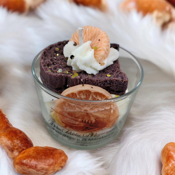 Bougie Pain d'épice Mandarine