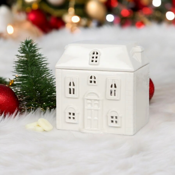 Brûle parfum maison blanche