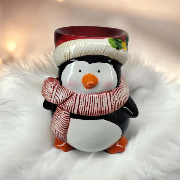 Brûle parfum Pingouin de Noël
