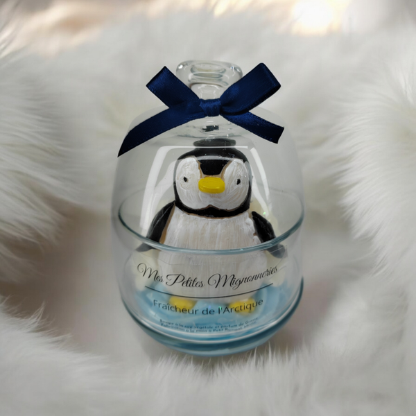 Bougie gourmande Fraîcheur de l'Arctique pingouin