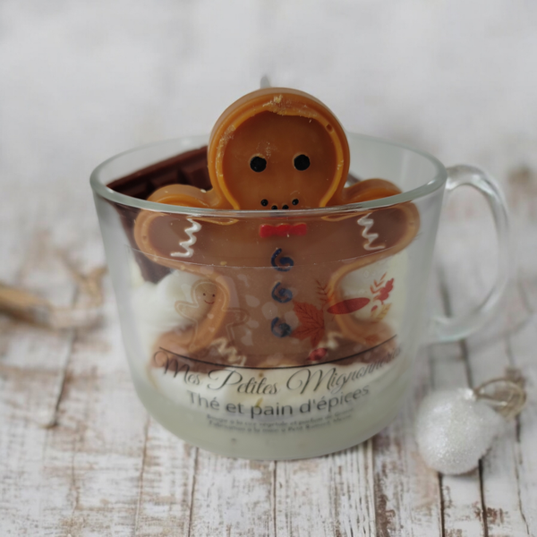Bougie Thé et pain d'épices Noël