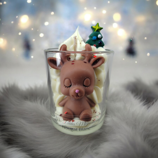 Bougie gourmande Nougat blanc