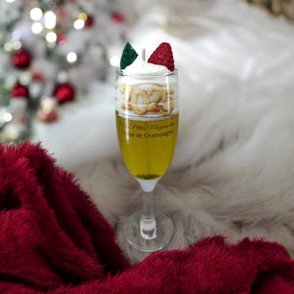 Bougie Coupe de Champagne