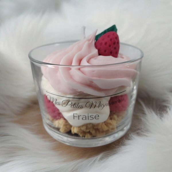 Bougie Fraise