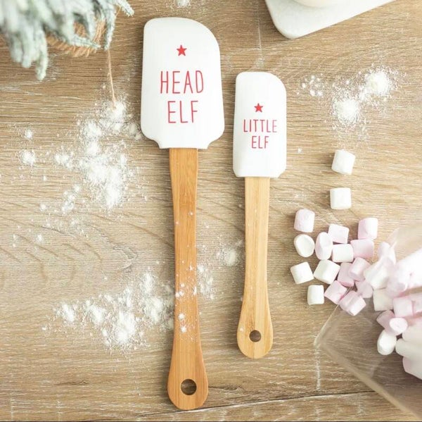 Ensemble spatules de Noël Elfe