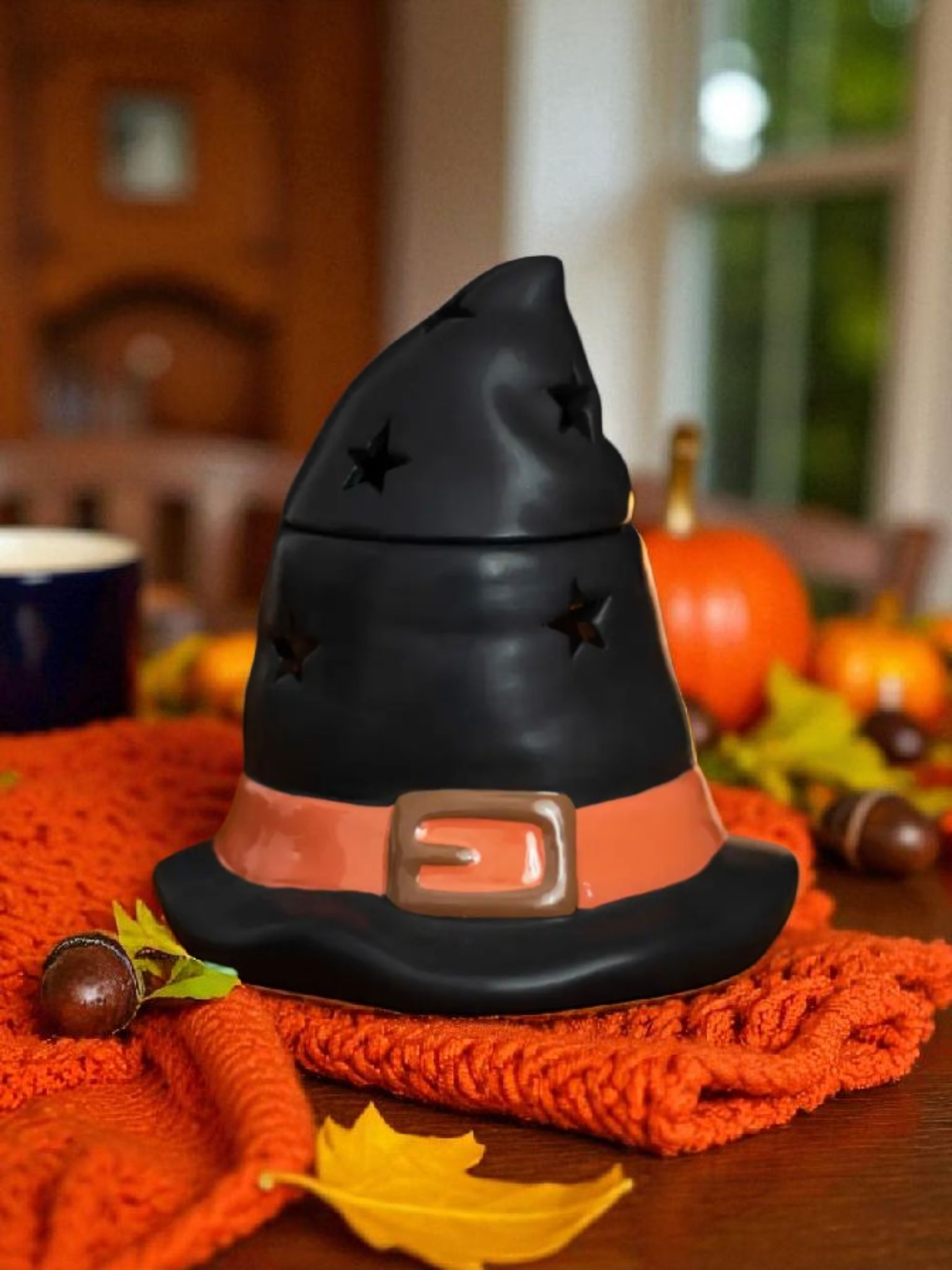 Brûle parfum chapeau de sorcière