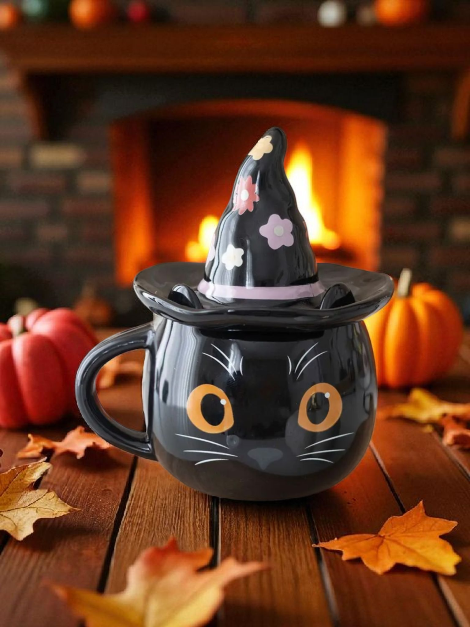 Tasse Chat chapeau de sorcière