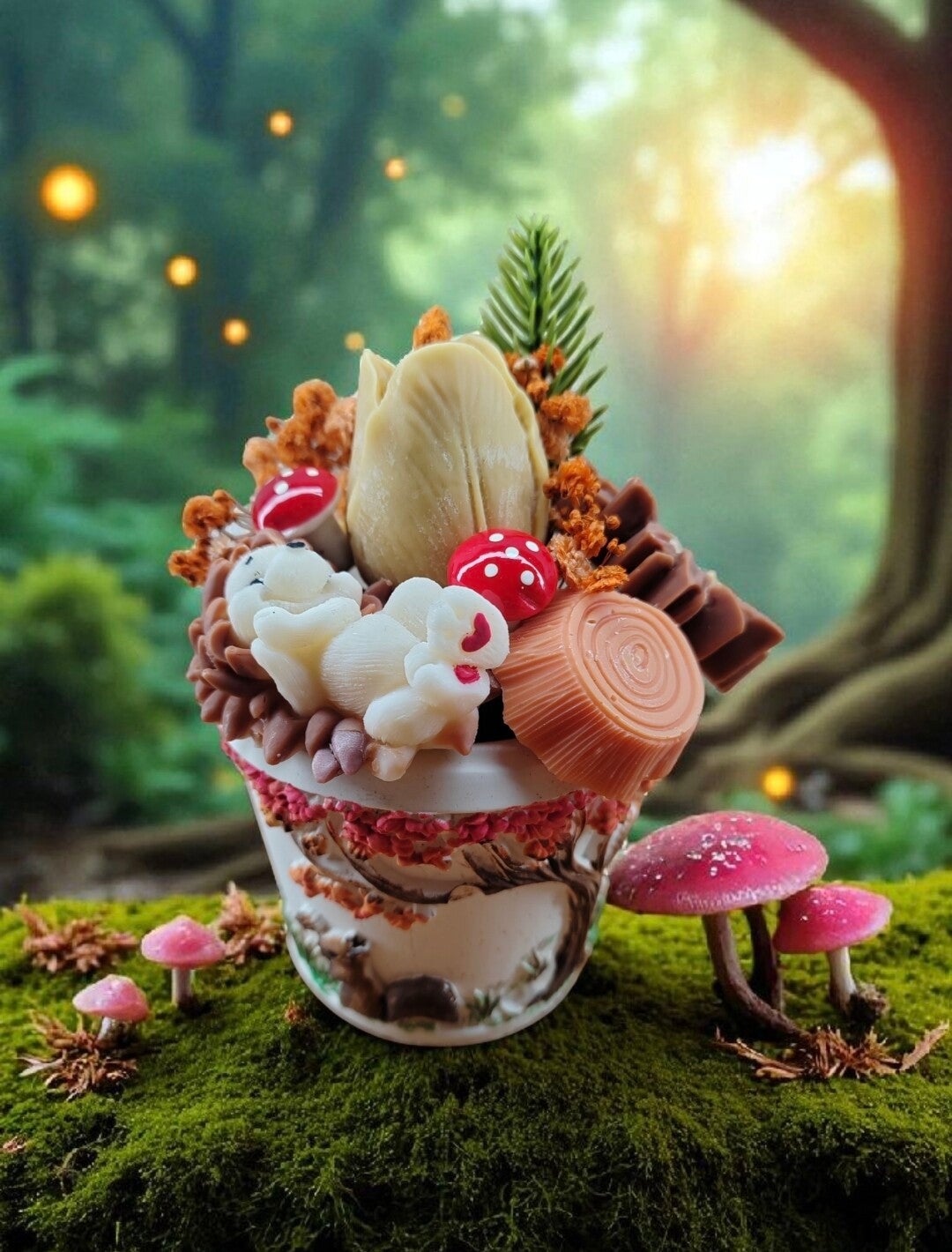 Bouquet Hérisson Balade en Forêt