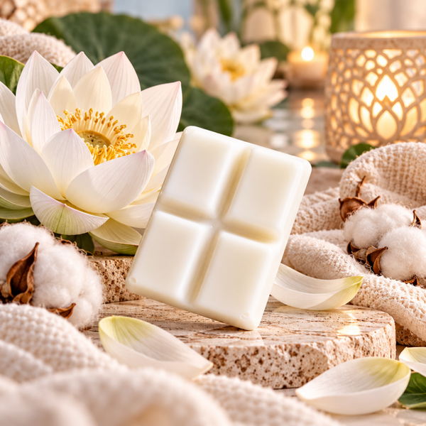 Fondant « Lotus blanc et coton » 🪷