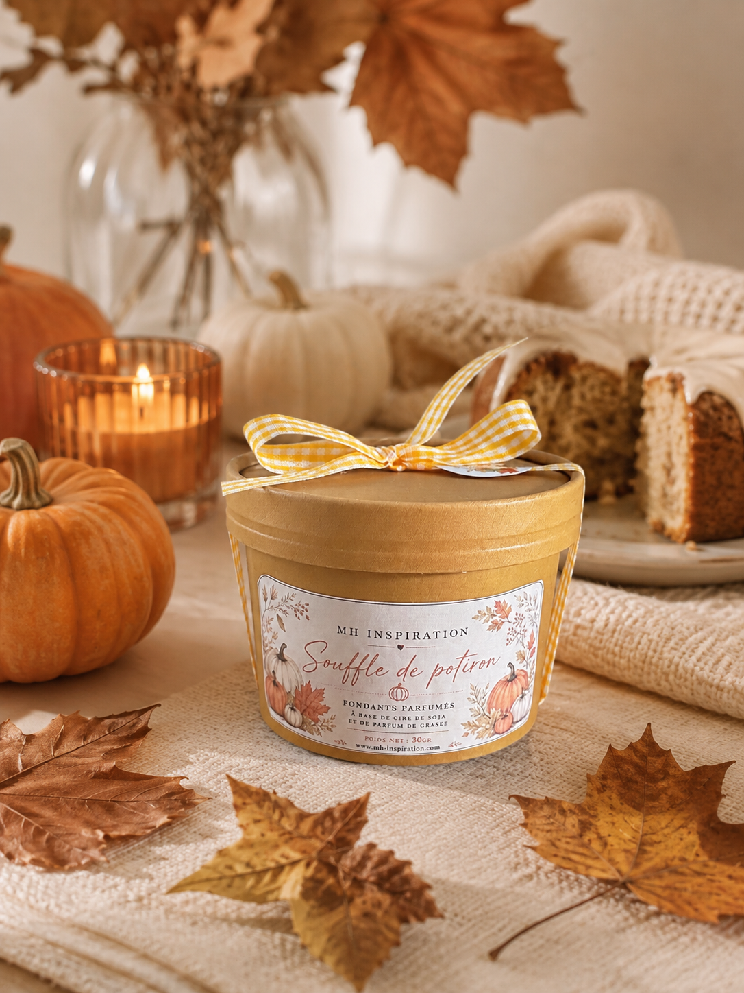 Boîte mix de fondants « Souffle de potiron »