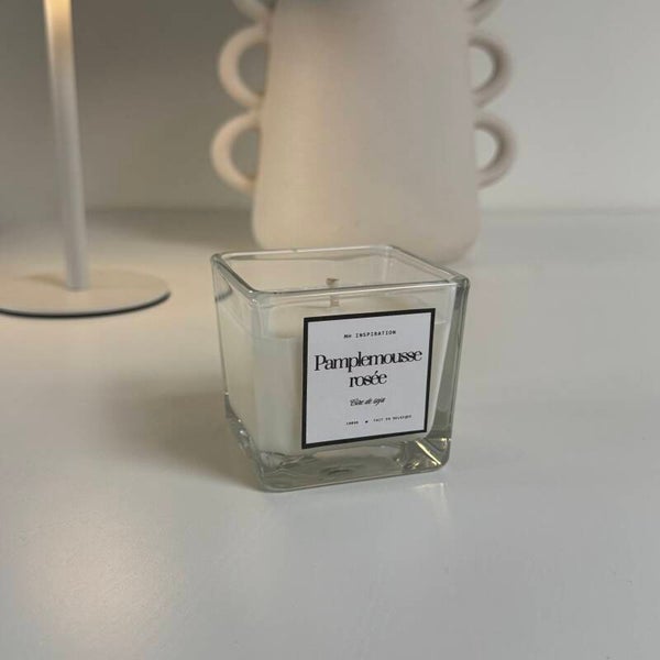 Bougie « Pamplemousse rosé »