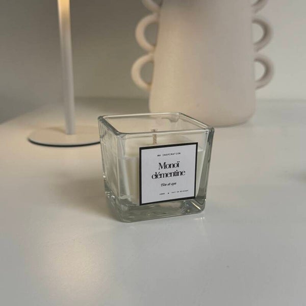 Bougie « Monoï clémentine »