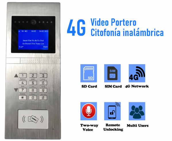 Citófono 4G