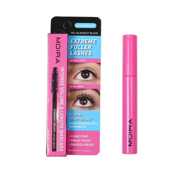 Moira Maximum Volume & Lifting Mascara Jet Black