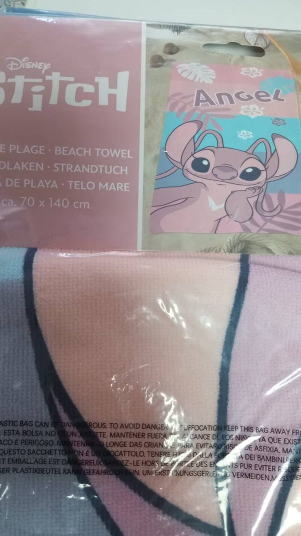 Toalla Stitch