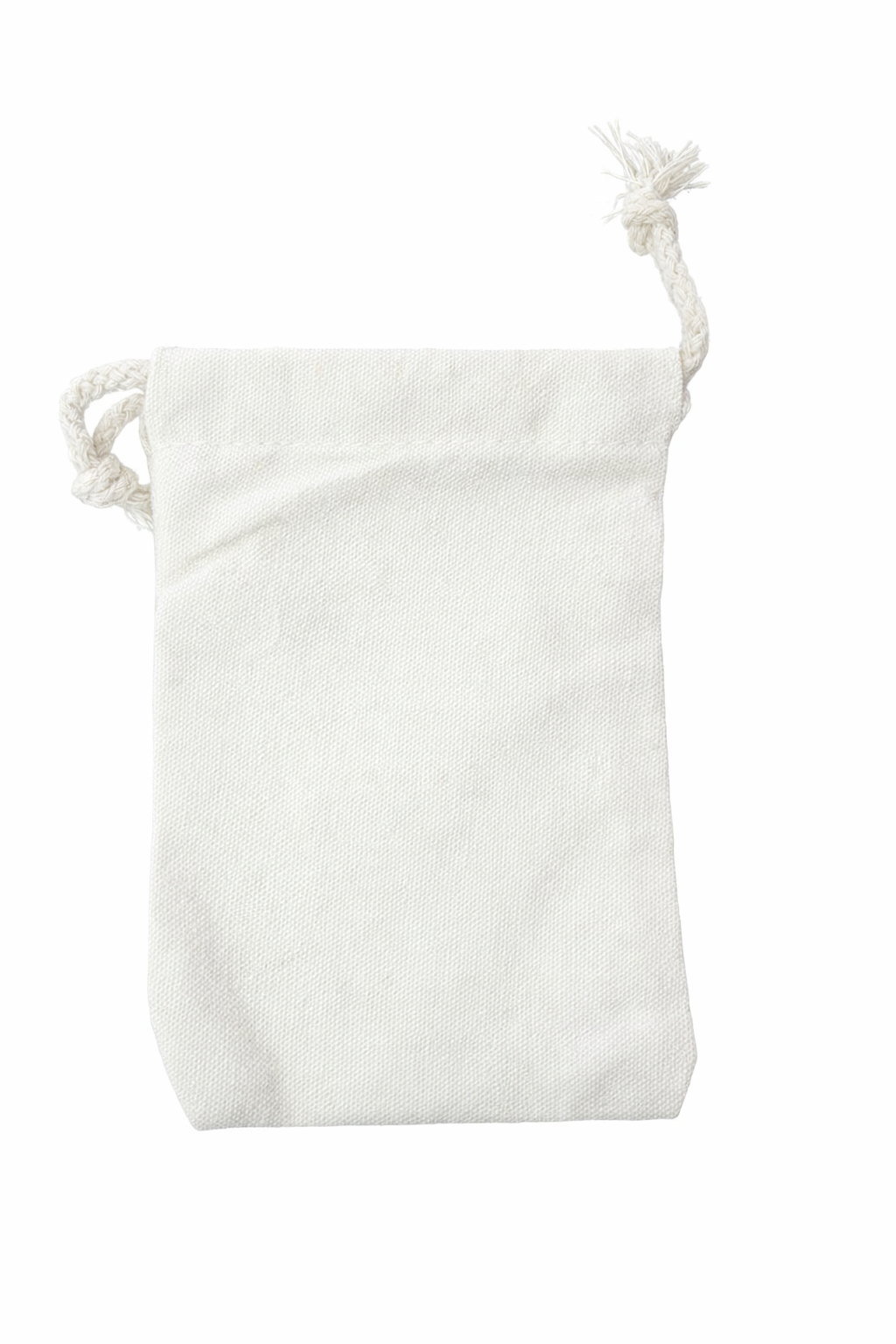 Canvas zakje 9,5 × 15 cm