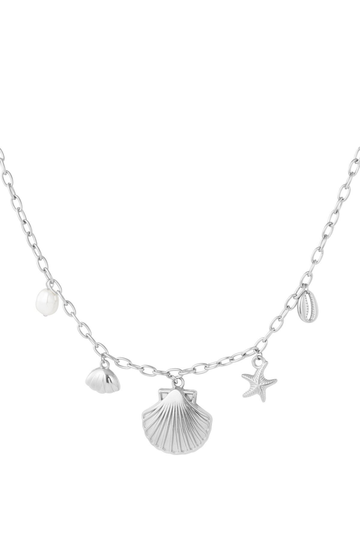 Seashell Charm Zilver