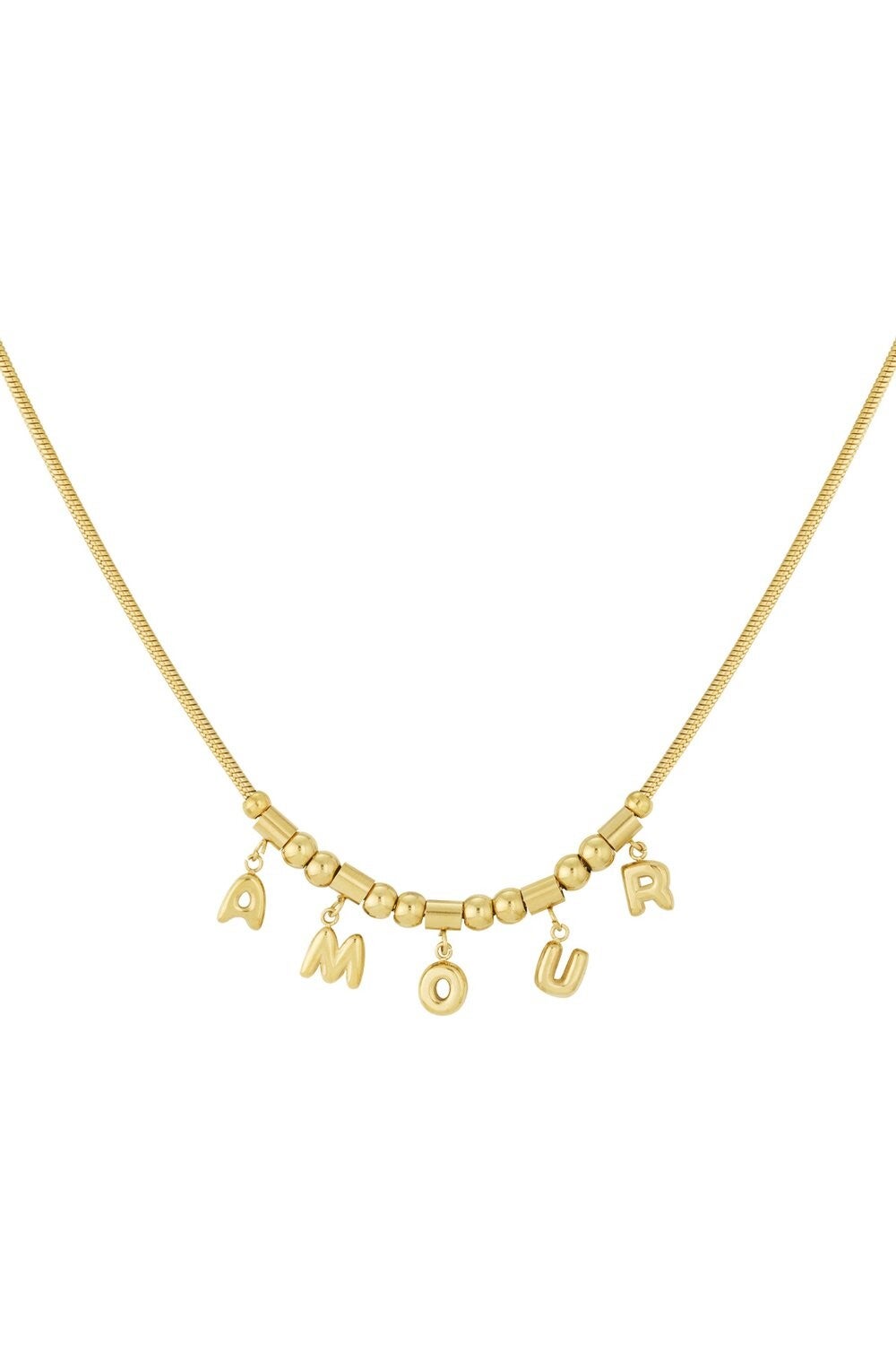 Amour ketting Goud