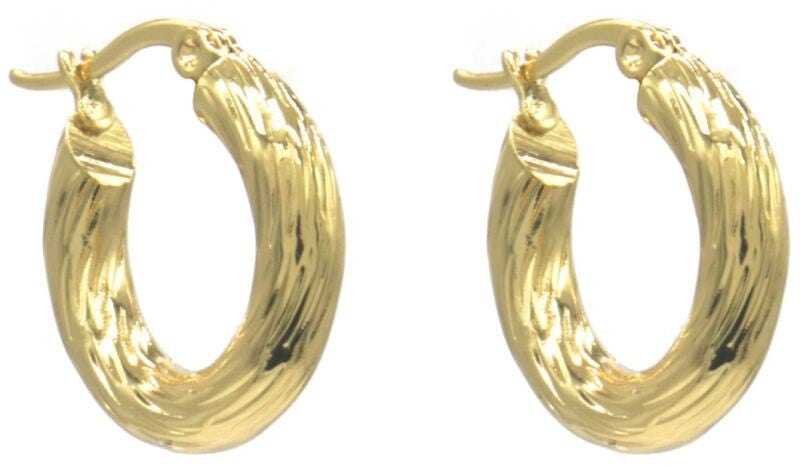 Mini hoops Goud