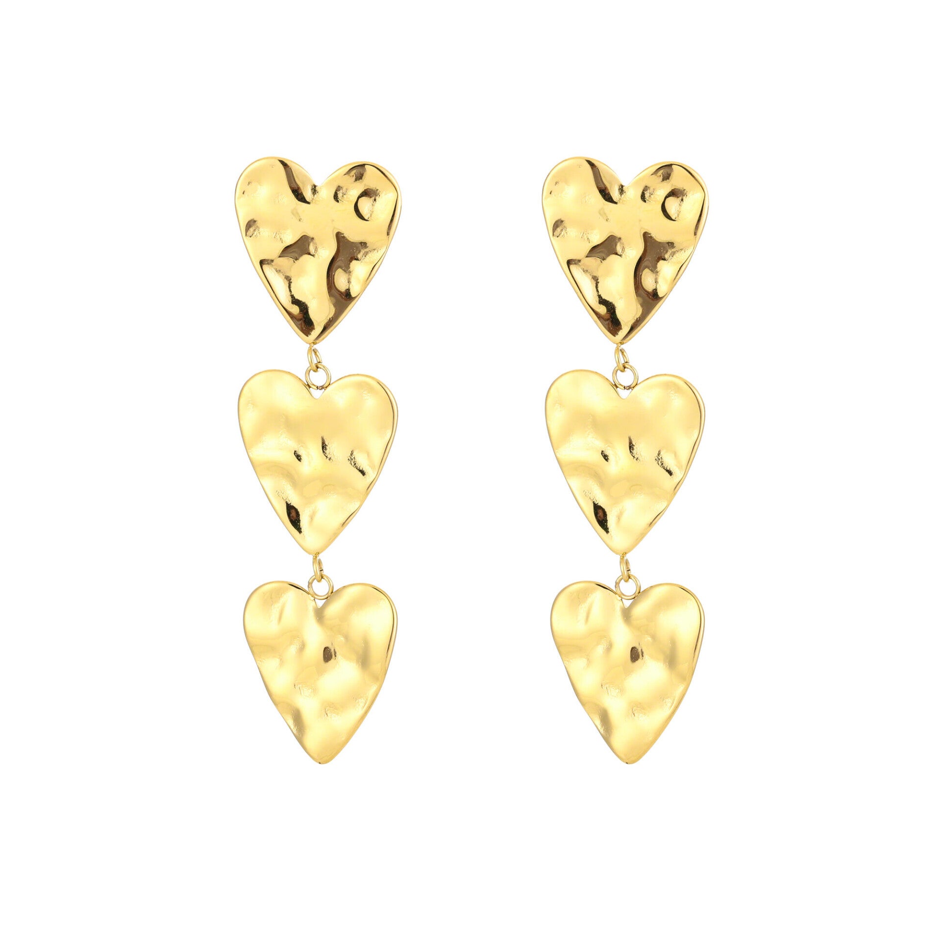 3 hearts Goud