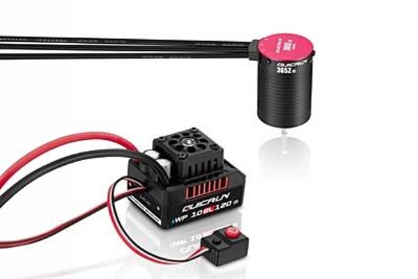 Hobbywing QuicRun 10BL120 G2 3652SL 3250KV Power System Combo