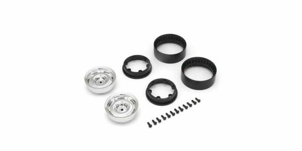 KC10 Roues chromées Kyosho KC10 Bead-lock 1,9 pouces (2)