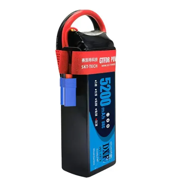 RCL25  DXF 6S Lipo Batterie 22.2V 80C 5200mAh Soft Case Batterie ( 1 PC )
