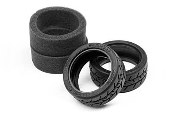 HPI Spec-Grip Tire 26mm (2pcs)