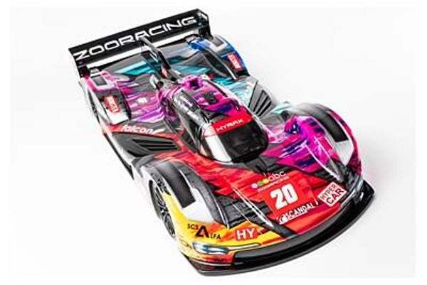 ZooRacing Hyrax 190 mm Hyper Carrosserie transparente 0,7 mm