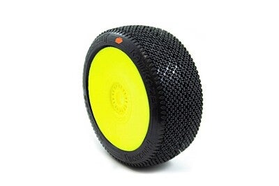 ProCircuit Kamikaze V2 Buggy C2 (Soft) Pre-Mounted (Yellow, 2pcs)