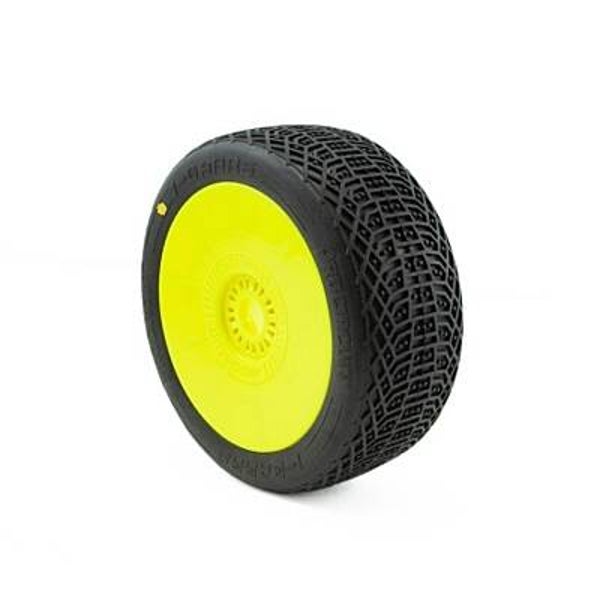 ProCircuit I-Barrs V3 Buggy C2 (Soft) Pre-Mounted (Yellow, 2pcs)