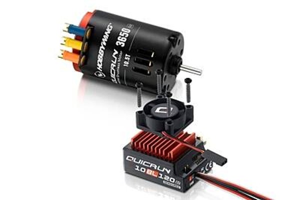 Hobbywing QuicRun10BL120 SD G2 QR3650SD 10.5T G2 Power System Combo
